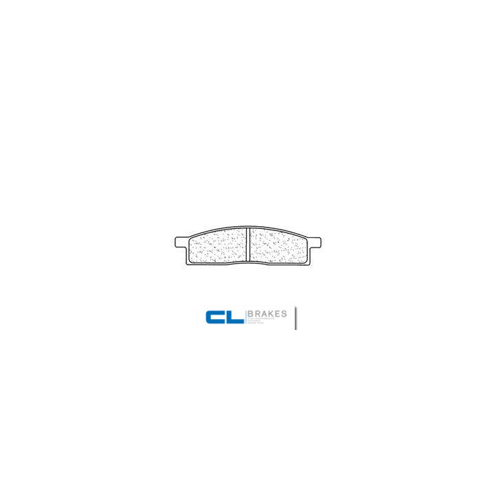 Plaquettes de frein CL BRAKES Off-Road métal fritté - 2424MX10