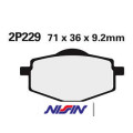 Plaquettes de frein Nissin Off-Road semi-métallique - 2P-229GS