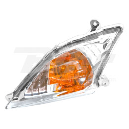 Clignotant avant gauche V PARTS type origine optique translucide