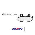 Plaquettes de frein avant Nissin 2p-223gs semi-métallique