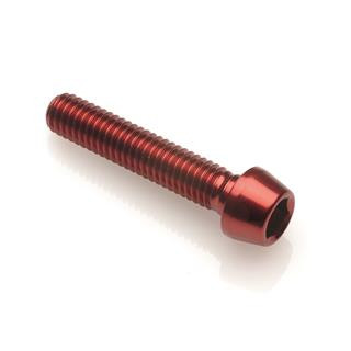 Vis btr conique Lightech m8 x 55 ergal rouge | Oxmoto