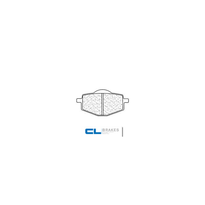 Plaquettes de frein arrière cl brakes 2284x59 métal fritté