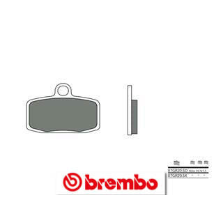 Plaquettes de frein Brembo Off-Road métal fritté - 07GR20SX