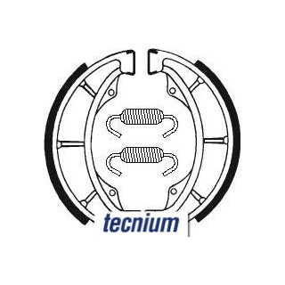 Mâchoires de frein Tecnium Scooter/Street/Off-Road/Quad organique - BA014