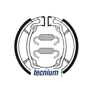 Mâchoires de frein Tecnium Scooter/Street/Off-Road/Quad organique - BA015