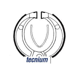 Mâchoires de frein Tecnium Street/Off-Road/Quad organique - BA043