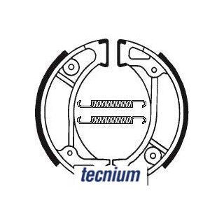 Mâchoires de frein Tecnium Scooter/Street/Off-Road/Quad organique - BA057