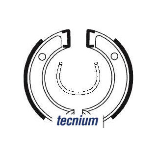 Mâchoires de frein Tecnium Scooter/Off-Road organique - BA112