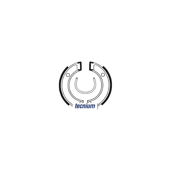Mâchoires de frein Tecnium Scooter/Off-Road organique - BA112