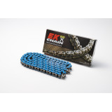 Chaine de transmission EK CHAIN 520 MVXZ2 - Joints Qx-Ring - attache à riveter