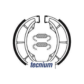 Mâchoires de frein Tecnium Street/Off-Road/Quad organique - BA183