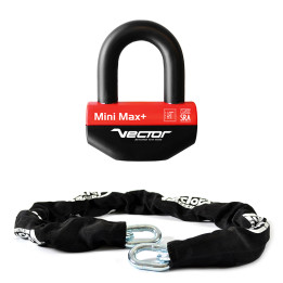 Kit VECTOR – Chaîne 1200 × 14 mm et cadenas Minimax+
