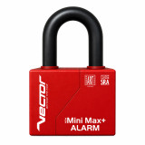 Kit VECTOR – Chaîne 1800 × 14 mm et cadenas avec alarme New Minimax+ Alarm