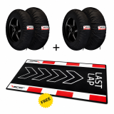 Kit VECTOR – 2 jeux de couvertures chauffantes Pro-Track 120/165 avec tapis de paddock Last Lap offert