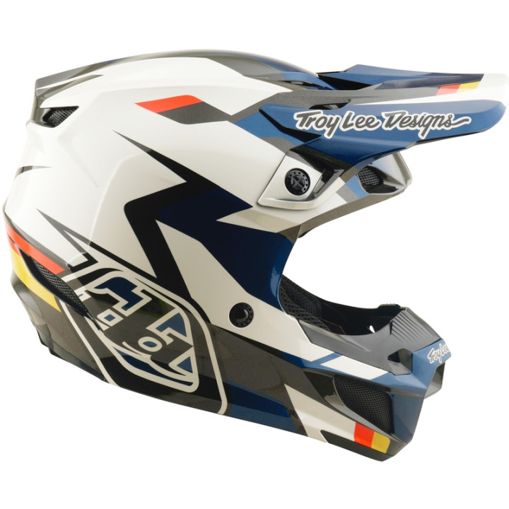Casque TROY LEE DESIGNS SE5 Polycarbonate Mips - Roamer bleu