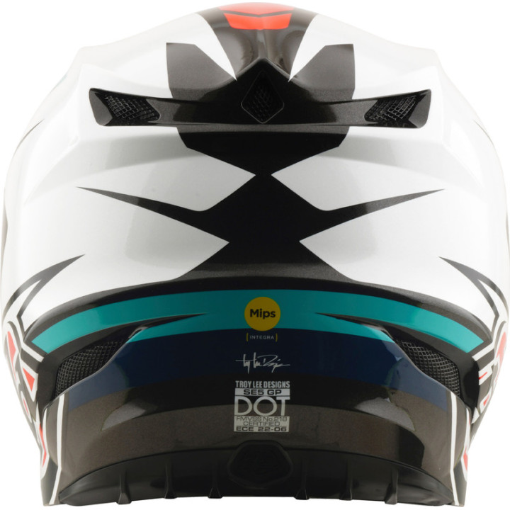 Casque TROY LEE DESIGNS SE5 Polycarbonate Mips - Roamer rouge