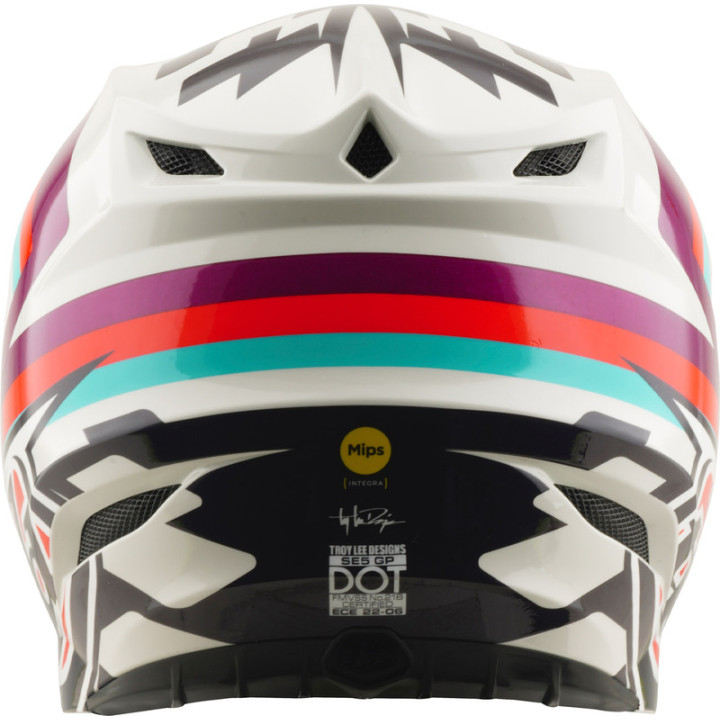 Casque TROY LEE DESIGNS SE5 Polycarbonate Mips - Dash violet