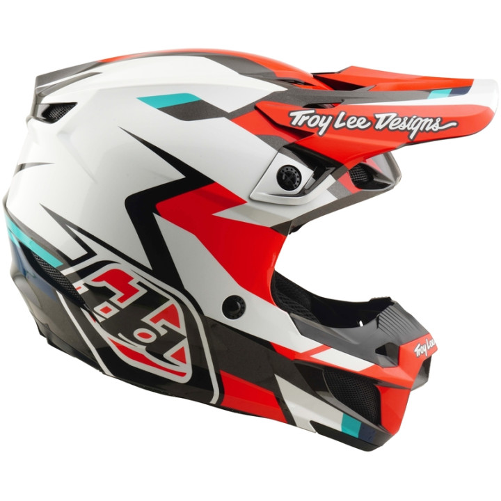 Casque TROY LEE DESIGNS SE5 Polycarbonate Mips - Roamer rouge