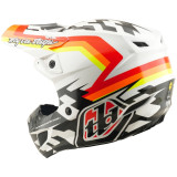 Casque TROY LEE DESIGNS SE5 Polycarbonate Mips - Dash orange