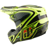 Casque TROY LEE DESIGNS SE5 Polycarbonate Mips - The Line jaune fluo