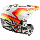 Casque TROY LEE DESIGNS SE5 Polycarbonate Mips - Dash orange