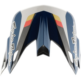 Visière TROY LEE DESIGNS SE5 Polycarbonate - Roamer bleu