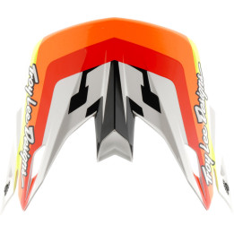 Visière TROY LEE DESIGNS SE5 Polycarbonate - Dash orange