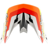 Visière TROY LEE DESIGNS SE5 Polycarbonate - Dash orange