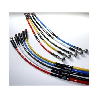 Durite de frein avant Venhill orange/raccord inox ktm/husqvarna