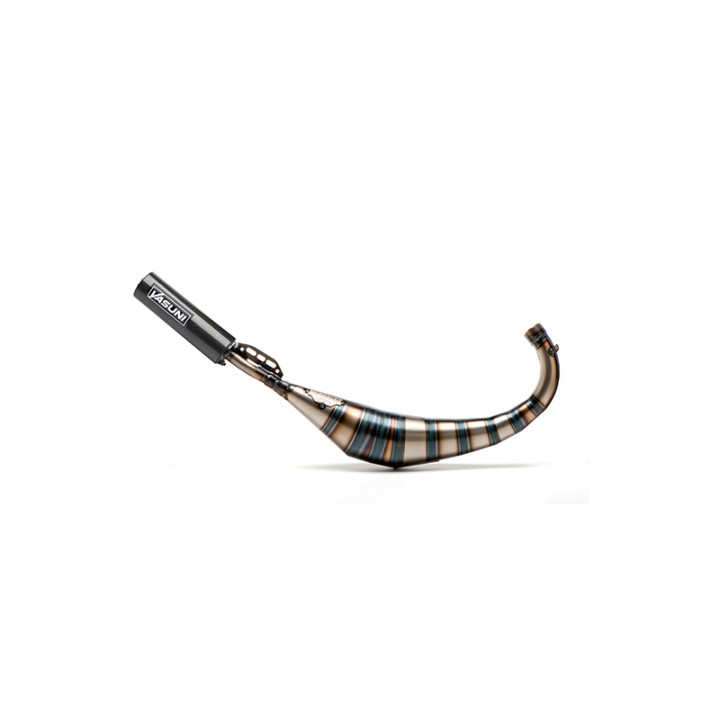 Pot d'échappement YASUNI Carrera 16/07 Carbone - Kevlar Minarelli 70cc Homologué