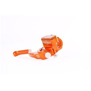 Maître-cylindre de frein radial Beringer aerotec® ø17,5mm bocal integré orange (levier type 2 - 14cm)