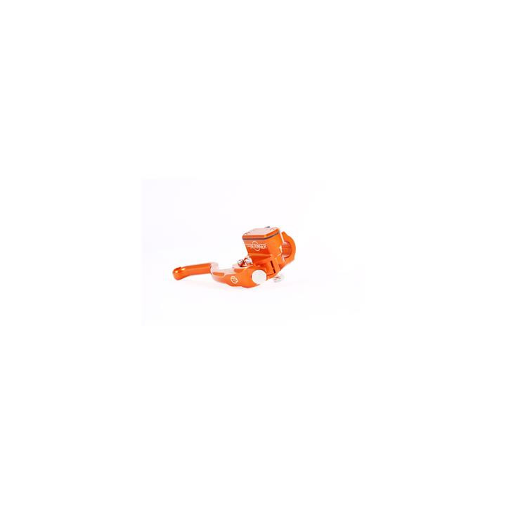 Maître-cylindre de frein radial Beringer aerotec® ø17,5mm bocal integré orange (levier type 2 - 14cm)