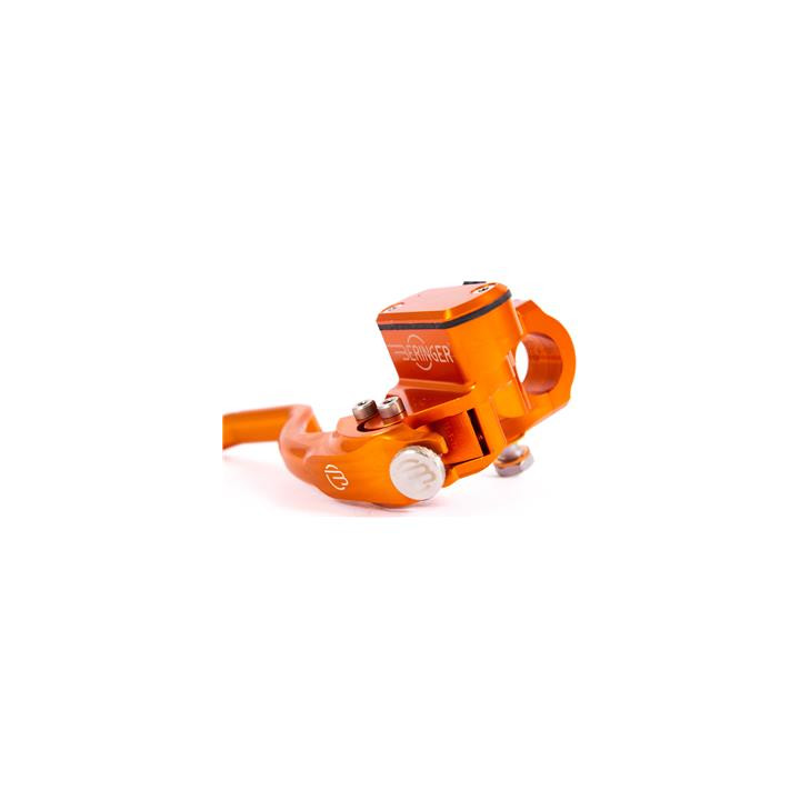 Maître-cylindre de frein radial Beringer aerotec® ø14,5mm bocal integré orange (levier type 2 - 14cm)