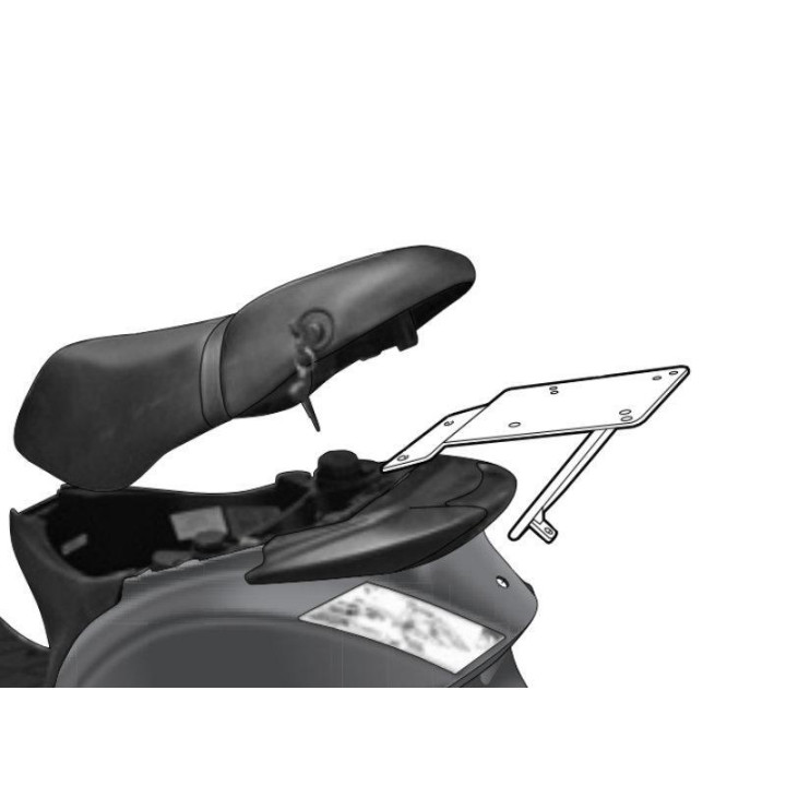 Fixation SHAD Top Master - Piaggio ZIP