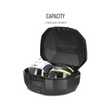 Top case SHAD SH51 aluminium