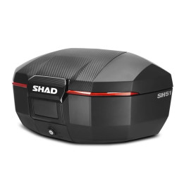 Top case SHAD SH51 Carbone