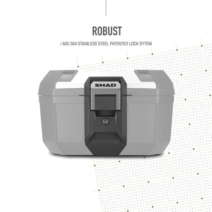 Top Case SHAD Terra TR46 Noir/Alu