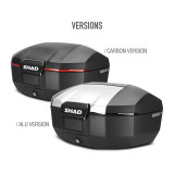 Top case SHAD SH51 Carbone