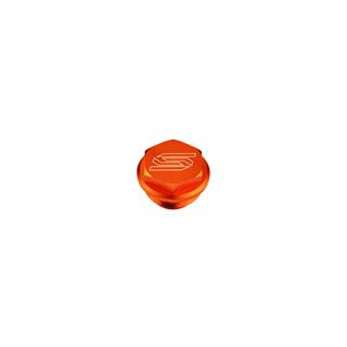 Couvercle de maitre-cylindre arrière Scar orange ktm/husqvarna