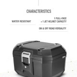 Top Case SHAD Terra TR46 noir