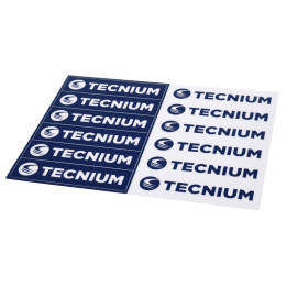 Planche autocollants TECNIUM 12 Logos - 240X180