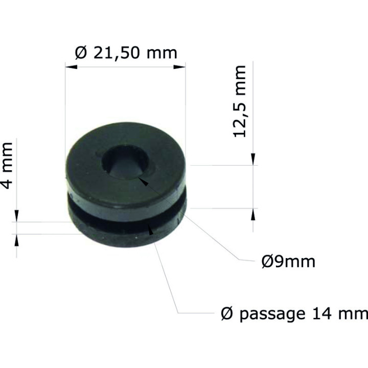 Silent bloc Tourmax Honda par
