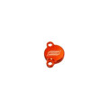 Couvercle de maître-cylindre arrière Scar orange | Oxmoto