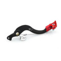 Pédale de frein ART factory aluminium anodisé noir/embout rouge Suzuki 1058393