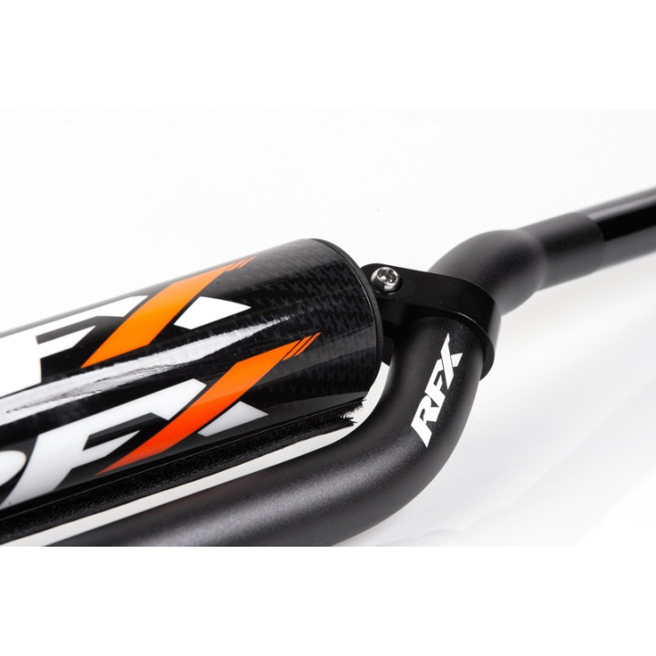 Guidon conique avec barre transversale RFX Pro Series F8 Windham - 28,6 mm - noir