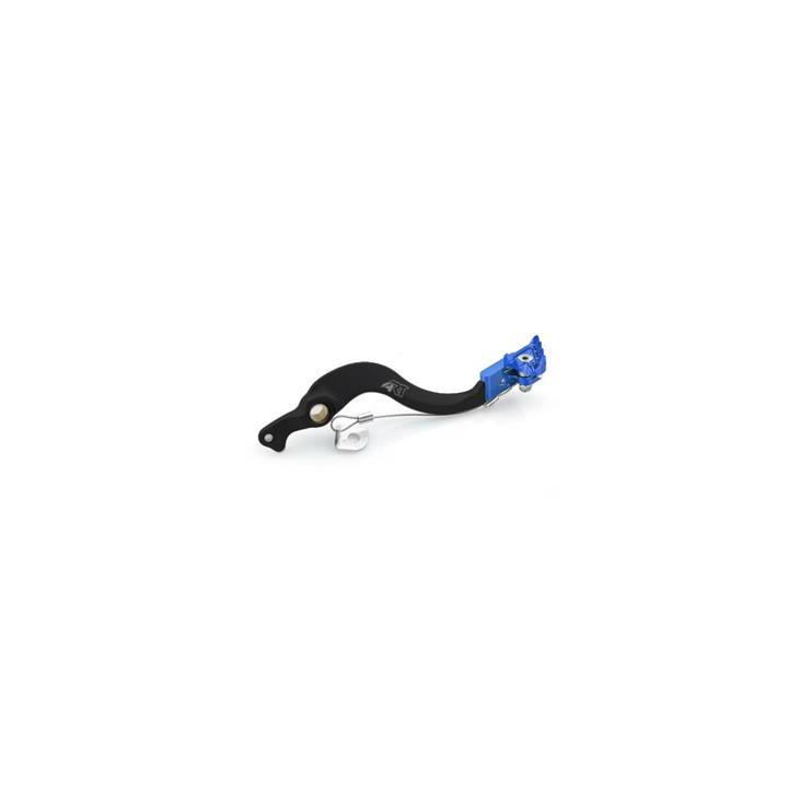 Pédale de frein ART factory aluminium anodisé noir/embout bleu Yamaha 1081846001
