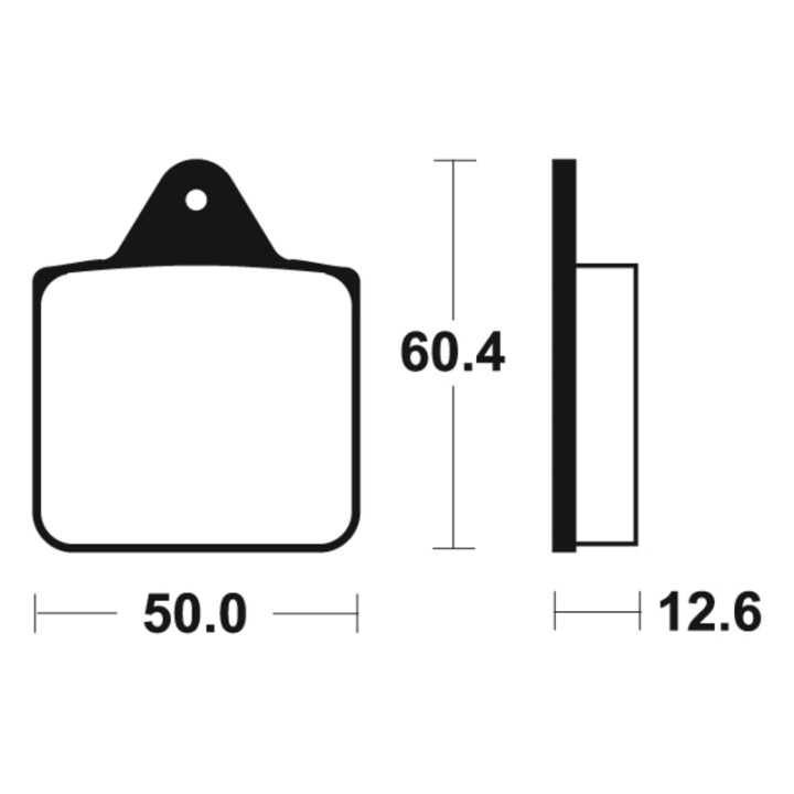 Plaquettes de frein TECNIUM MX/Quad métal fritté - MOA256