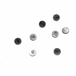 Pastilles de soupape TOURMAX Ø25X2,7mm - jeu de