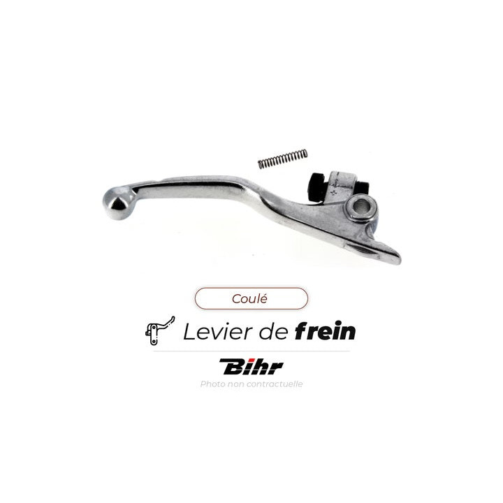 Levier de frein Bihr type origine aluminium coulé poli 14-0318