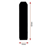 Clignotants V PARTS Line LED noir universel